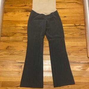 Motherhood Maternity Black and Tan Boot Cut Pants